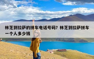 林芝到拉萨的拼车电话号码？林芝到拉萨拼车一个人多少钱