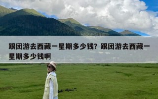 跟团游去西藏一星期多少钱？跟团游去西藏一星期多少钱啊