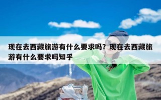 现在去西藏旅游有什么要求吗？现在去西藏旅游有什么要求吗知乎