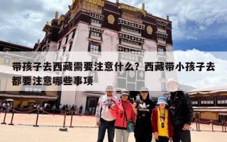 带孩子去西藏需要注意什么？西藏带小孩子去都要注意哪些事项