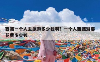 西藏一个人去旅游多少钱啊？一个人西藏游要花费多少钱