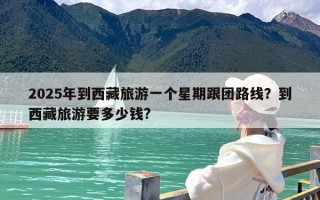 2025年到西藏旅游一个星期跟团路线？到西藏旅游要多少钱?