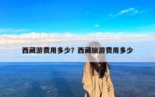 西藏游费用多少？西藏旅游费用多少