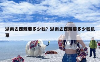 湖南去西藏要多少钱？湖南去西藏要多少钱机票