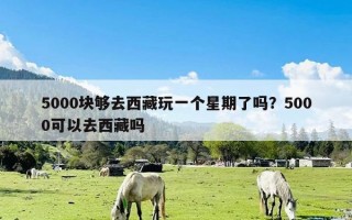 5000块够去西藏玩一个星期了吗？5000可以去西藏吗
