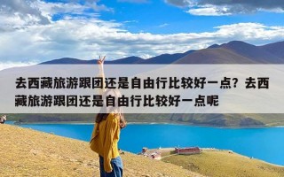 去西藏旅游跟团还是自由行比较好一点？去西藏旅游跟团还是自由行比较好一点呢