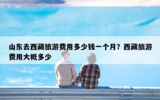 山东去西藏旅游费用多少钱一个月？西藏旅游费用大概多少