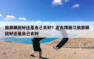 旅游跟团好还是自己去好？去大理丽江旅游跟团好还是自己去好