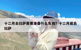 十二月去拉萨需要准备什么东西？十二月底去拉萨