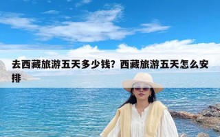 去西藏旅游五天多少钱？西藏旅游五天怎么安排