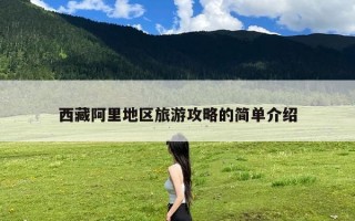 西藏阿里地区旅游攻略的简单介绍