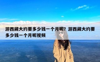 游西藏大约要多少钱一个月呢？游西藏大约要多少钱一个月呢视频