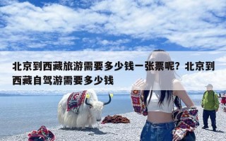 北京到西藏旅游需要多少钱一张票呢？北京到西藏自驾游需要多少钱