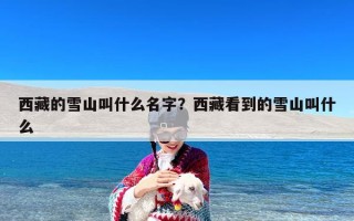 西藏的雪山叫什么名字？西藏看到的雪山叫什么