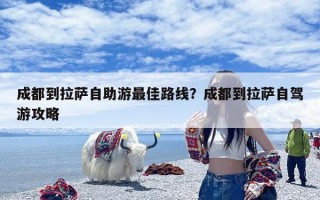 成都到拉萨自助游最佳路线？成都到拉萨自驾游攻略