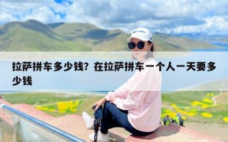 拉萨拼车多少钱？在拉萨拼车一个人一天要多少钱