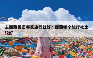 去西藏报团哪家旅行社好？西藏哪个旅行社比较好