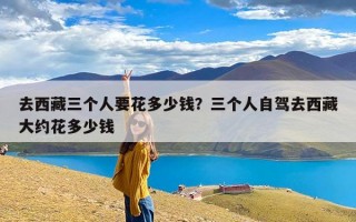 去西藏三个人要花多少钱？三个人自驾去西藏大约花多少钱