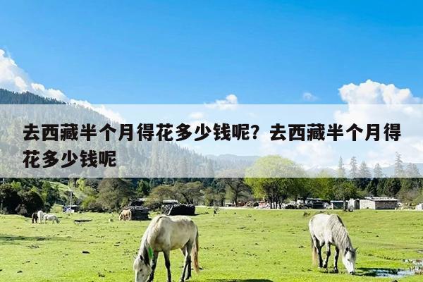 去西藏半个月得花多少钱呢?去西藏半个月得花多少钱呢