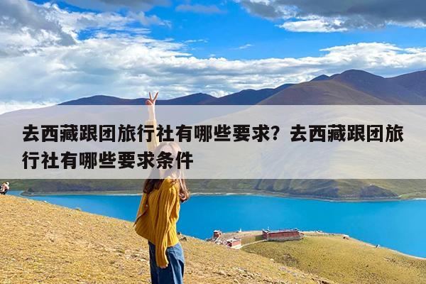 去西藏跟团旅行社有哪些要求?去西藏跟团旅行社有哪些要求条件